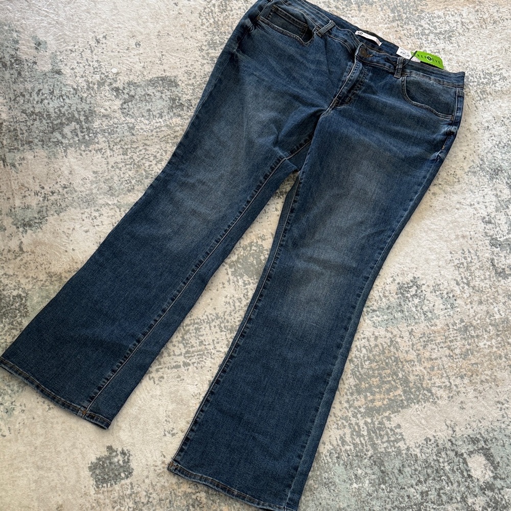 SO Dark Blue Bootcut Women's Jeans, Size 18/36w